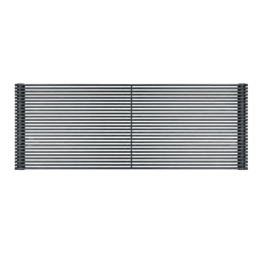 HushLab Fat HD grzejnik dekoracyjny H60/L60cm kolor  Black Matt 0557 podł. 5510 - 1110826_O1