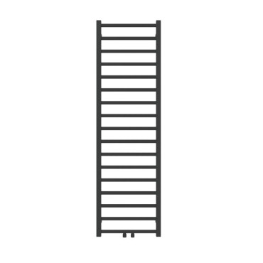 HushLab Stratto grzejnik drabinkowy 1340/400mm kolor Metallic Black podł. 4x1/2" od dołu - 779241_O1