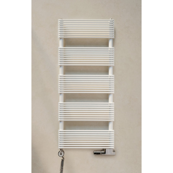 HushLab Fat SPA grzejnik dekoracyjny H120/L50cm kolor Biały RAL9016 podł. S005 - 1111203_O1
