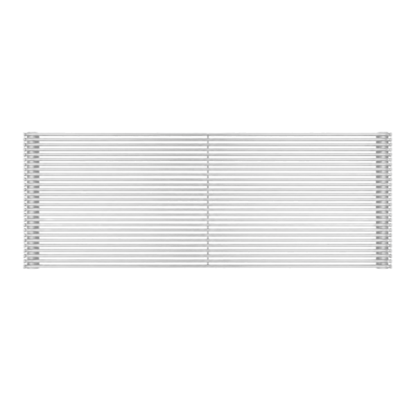 HushLab Fat HD grzejnik dekoracyjny H60/L600cm kolor Biały RAL9016 podł. S007 - 758125_O2