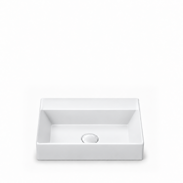 HushLab Small 40 umywalka wisząca z otworem na baterie 40x30 - 773267_O2