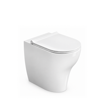 Hushlab Calm Miska WC stojąca biały - 850195_O2