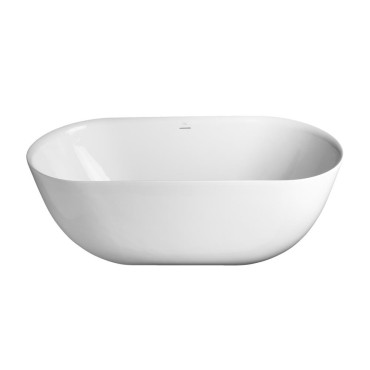 HushLab Bowls Wanna wolnostojąca owalna Pure 160x75 biała - 794944_O1