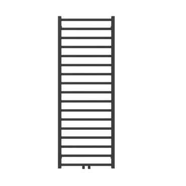 HushLab Stratto grzejnik drabinkowy 1340/500mm kolor Metallic Black podł. 4x1/2" od dołu - 779243_O1
